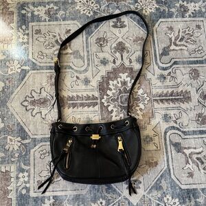 Aimee Kestenberg Black Leather Crossbody Bag